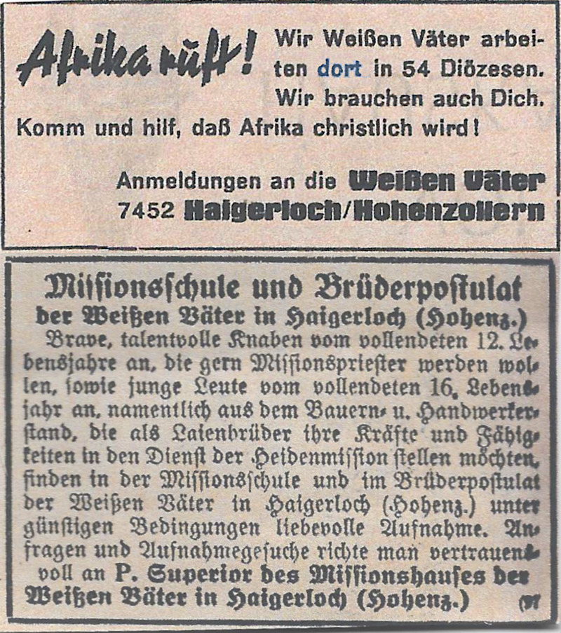 Werbung 1964 A